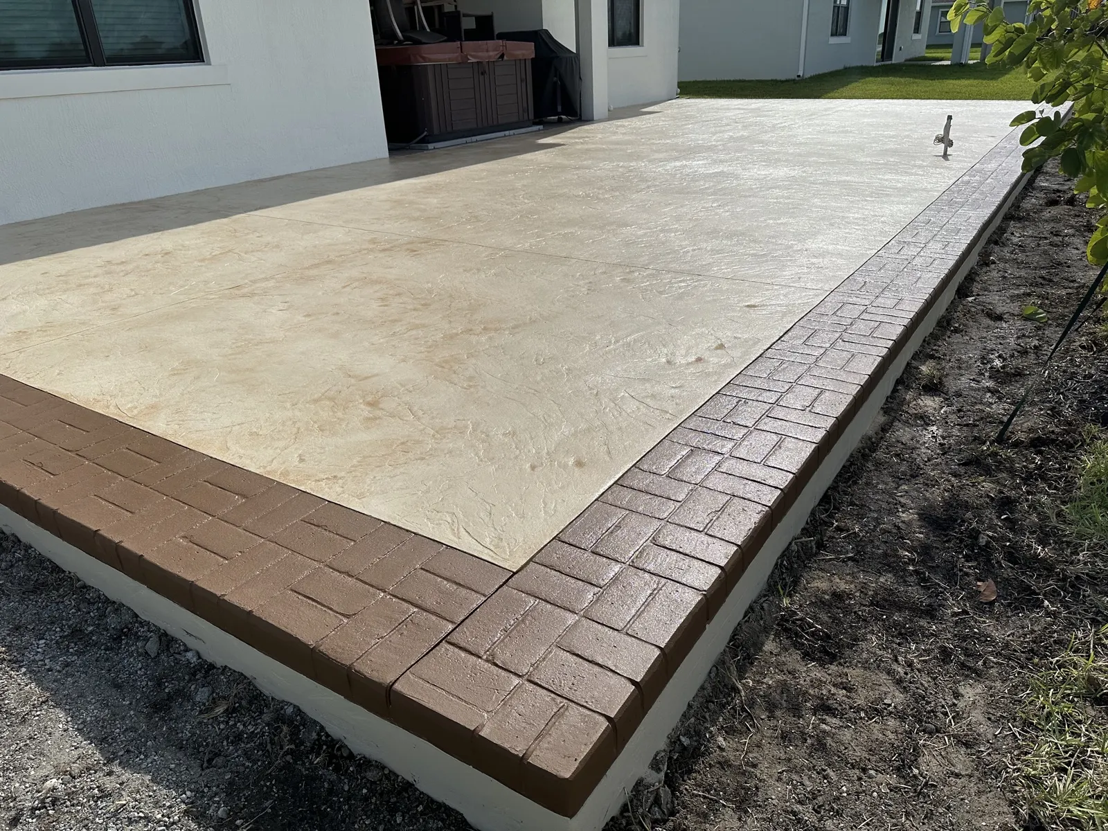 Stamped Concrete in Palm Bay, FL